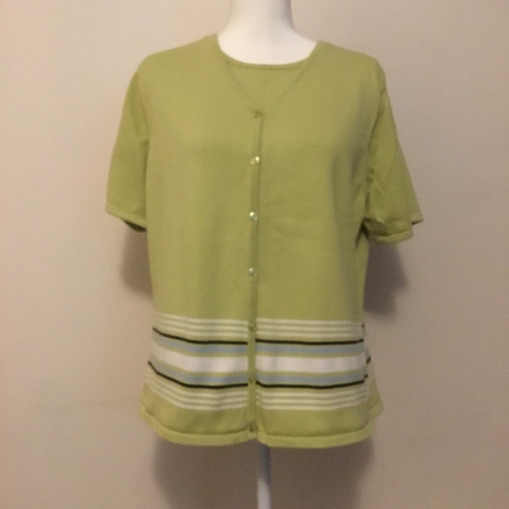 SAG HARBOR WOMENS SUMMER SWEATER SIZE XL